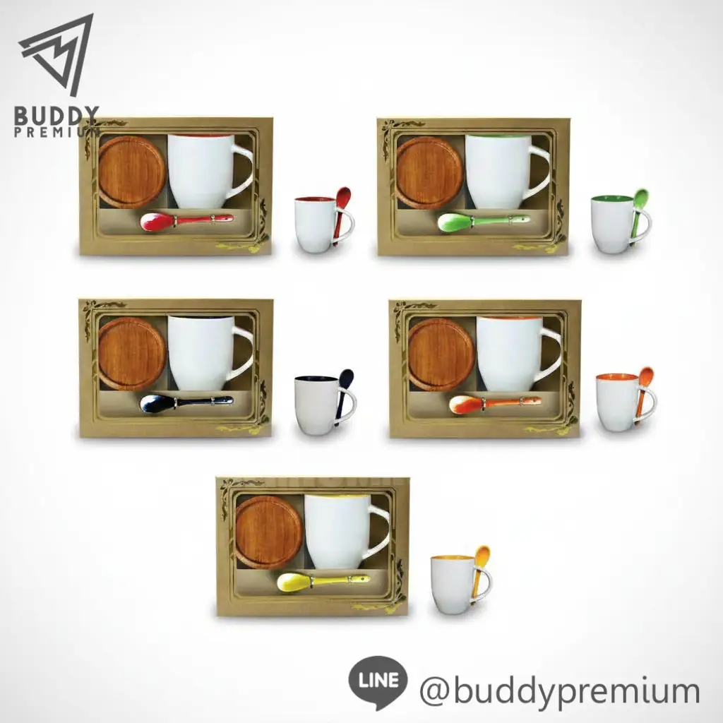 ชุดแก้วกาแฟพร้อมจานรอง_CMB200_รวมสี ชุดแก้วกาแฟพร้อมจานรอง รุ่น CMB200 รวมสี