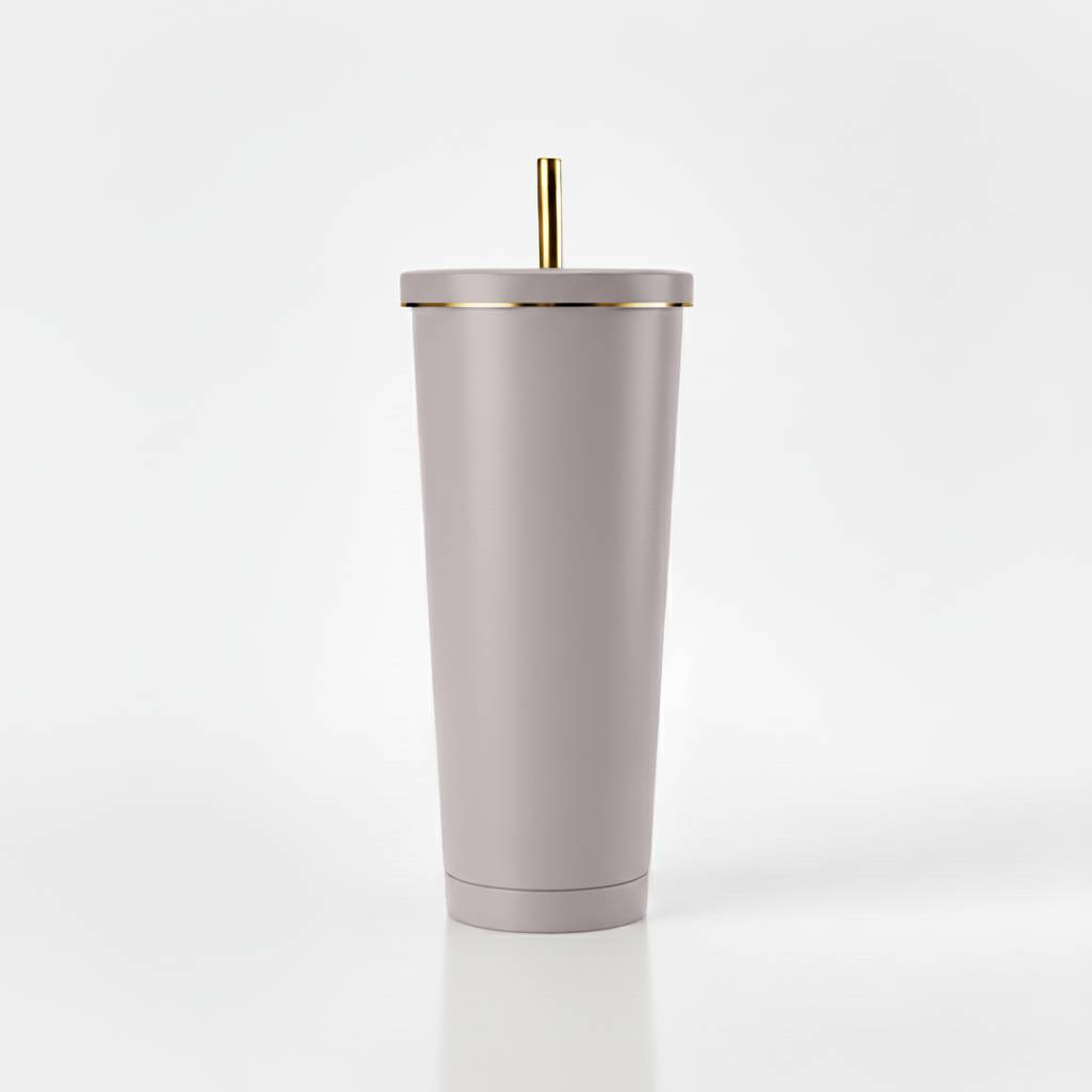 แก้วสแตนเลสเก็บความเย็น-SWB714-เทาอมน้ำตาล แก้วสแตนเลสเก็บความเย็น รุ่นSWB714 สีเทาอมน้ำตาล