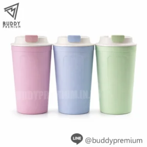 แก้วน้ำสแตนเลส SWB046 รวม 3 สี ดำ ทอง เงิน ของพรีเมี่ยม
